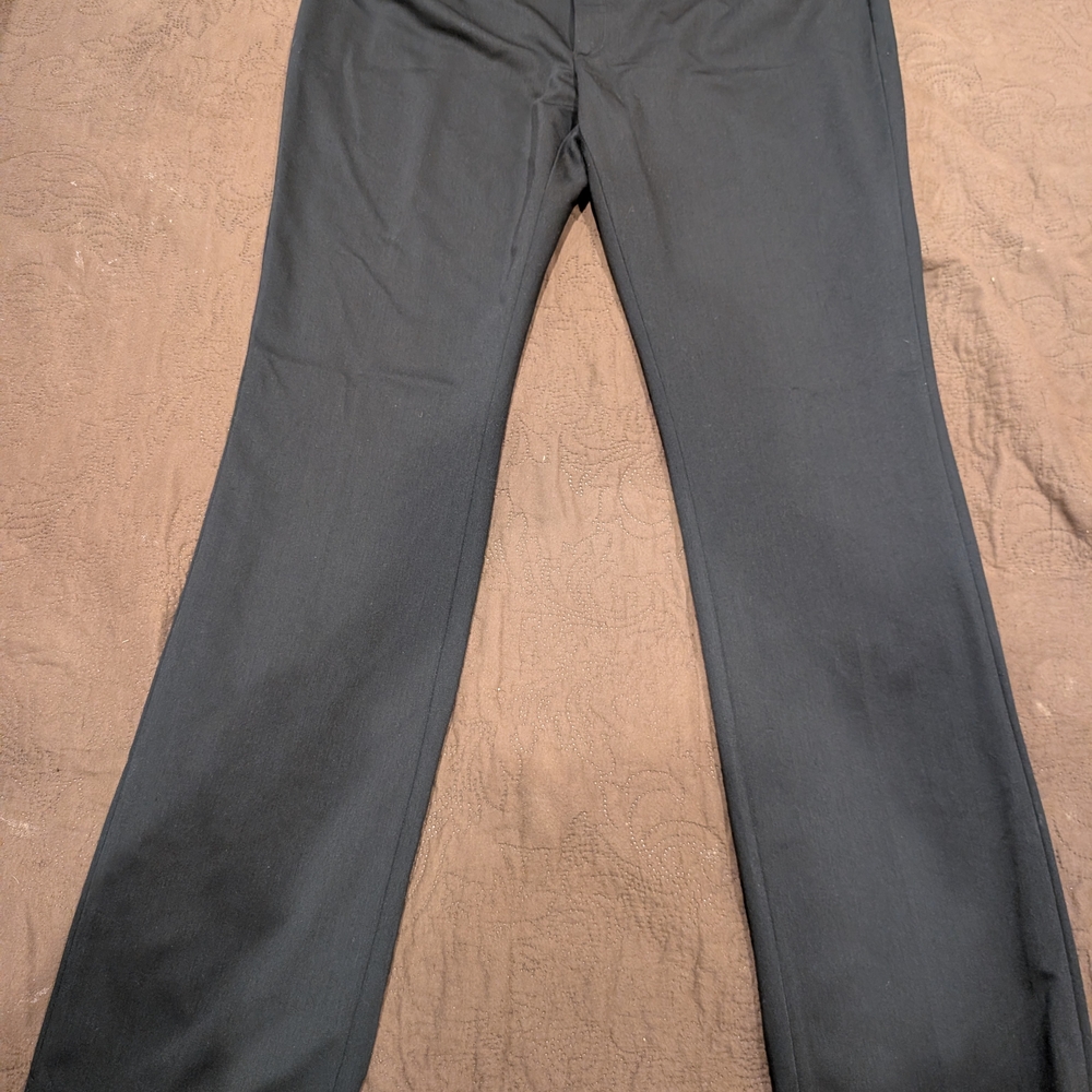 Coldwater Creek Black Straight-Leg Dress Pants Size 18 Tall/Long
